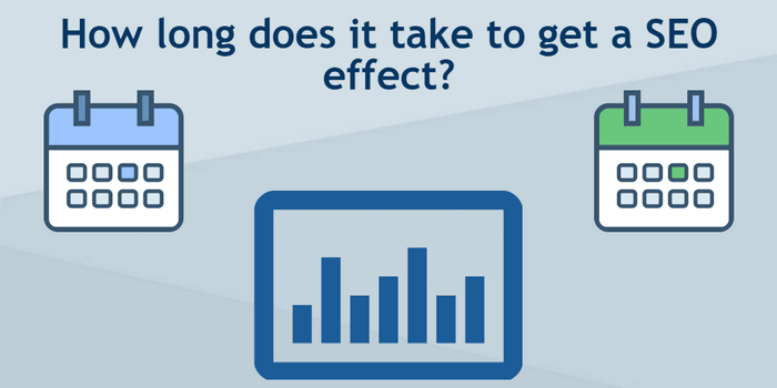 How long does it take to get a SEO effect?